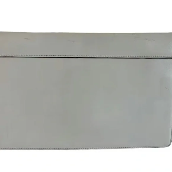 Celine leather and suede clutch - Picture 3 of 5